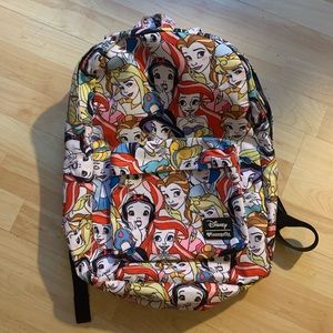 Loungefly Princess Allover Backpack